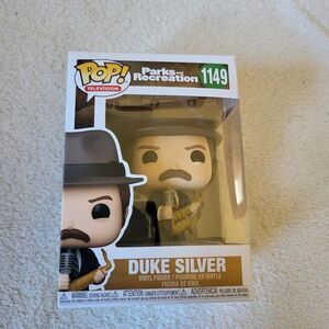 Funko Pop Duke Silver #1149 Parks and Recreation Ron Swanson